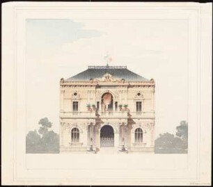 Badeanstalt: Ansicht