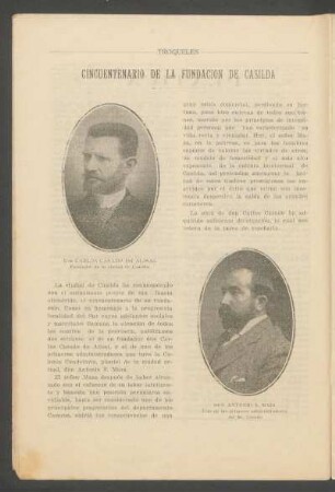 Cincuentenario de la fundación de Casilda