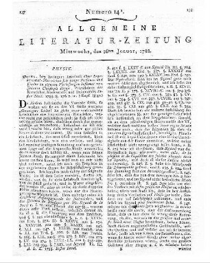 Ptolemaeus, Claudius: État des etoiles fixes au second siecle, par Claude Ptolemée, comparé a la position des Mêmes étoiles en 1786 : avec le texte grec & la traduction françoise / [Henri] Montignot [Hrsg.]. - A Strasbourg : Librairie Académique, 1787 Text griech. und franz.
