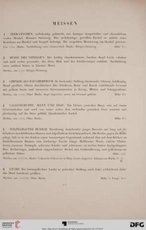 Meissen (Nr. 1-275)