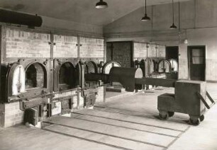 Weimar. Gedenkstätte Buchenwald. Krematorium