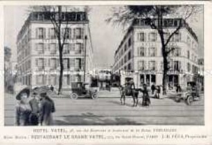 Ansicht des Hotel Vatel in Versailles