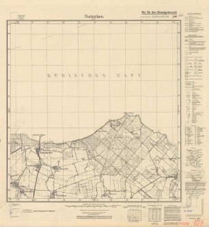 1090 Postnicken (4-cm-Karte) Meßtischblatt [alte Nr. 108]