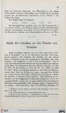 8: Die Glaubwürdigkeit des Cyriacus von Ancona