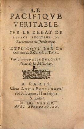 Le pacifique véritable