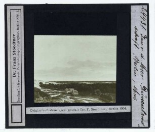 Vermeer van Haarlem, Dünenlandschaft mit einem Gehöft (Berlin GG 810D)