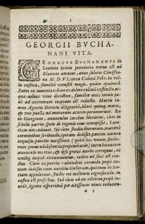 Georgii Buchanani Vita