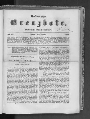 Diplomatische Correspondenz über die "Holsteinische" Frage.