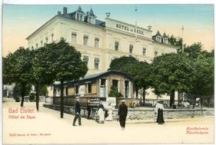 Bad Elster. Hotel de Saxe