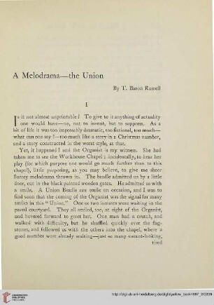 13: A Melodrama - the Union