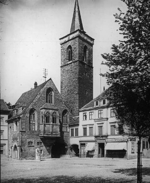 Erfurt, Ägidienkirche, Äußeres von Südosten
