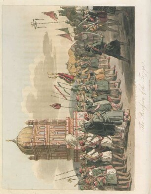 The procession of the Taziya