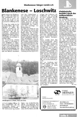 Blankenese - Loschwitz