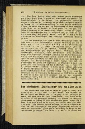 ¬Der¬ schmiegsame "Liberalismus" und der harte Staat
