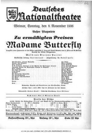 Madame Butterfly