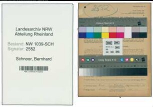 Entnazifizierung Bernhard Schnoor , geb. 15.09.1893 (Muehlenarbeiter)