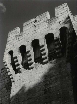 Teil der Stadtmauer von Avignon