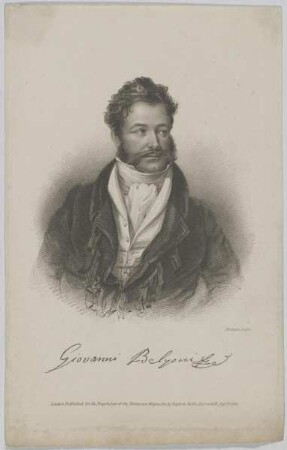 Bildnis des Giovanni Belzoni