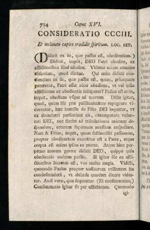 724-735, Consideratio CCCIII - CCCVII