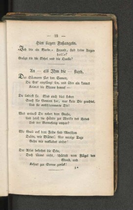 Hier liegen Fußangeln.