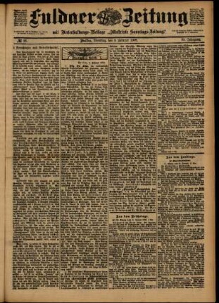 Ausgabe vom Dienstag, den 03. Februar 1903.