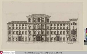 [Ansicht des Palazzo Pamphili]