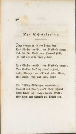 Der Schmelzofen