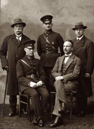 Abschied Polizeihauptmann Müller 1929