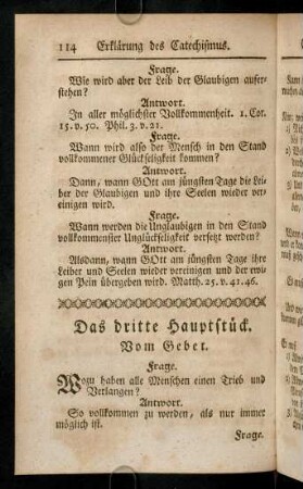 112-114, Frage; Antwort; ...