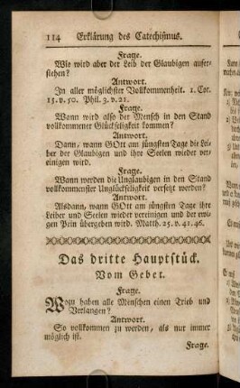 112-114, Frage; Antwort; ...
