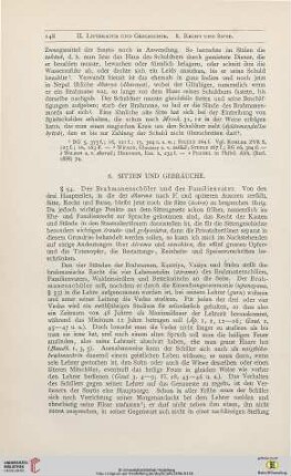 Sitten und Gebräuche