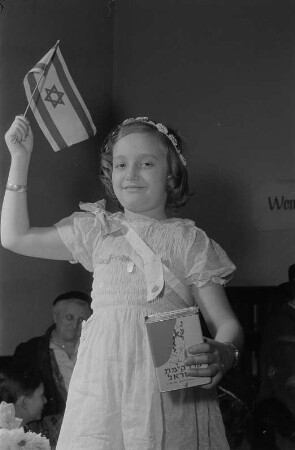 Jüdisches Kinderfest in der Religionsschule Joachimstalerstraße, organisiert durch den Jüdischen Nationalfonds