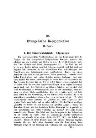 Evangelische Religionslehre