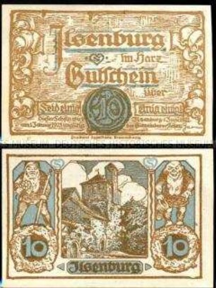 Ilsenburg 10 Pfennig