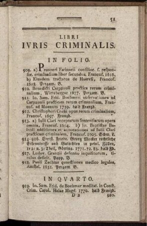 Libri iuris criminalis.