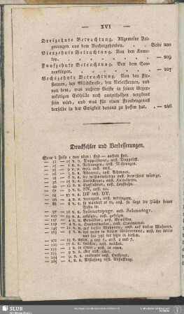 Druckfehler und Verbesserungen
