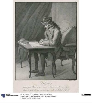 Voltaire, nach Pesne