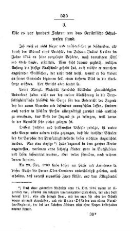 Wie es vor hundert Jahren um das Berlinische Schulwesen stand