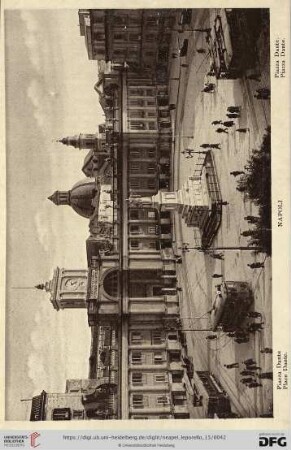 Napoli – Piazza Dante. – Place Dante. – Piazza Dante. – Piazza Dante.
