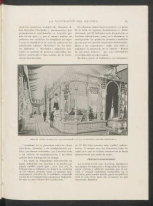 Bellas artes - Pabellón salvadoreño en la exposición centro-americana. - [Fotografía]
