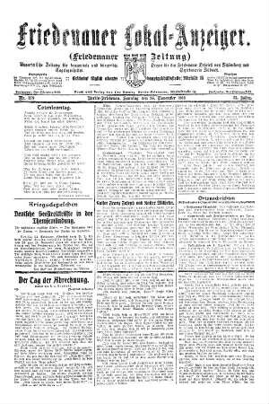 Nr. 278, 26.11.1916