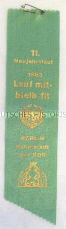 DTSB (Deutscher Turn- und Sportbund), 11. Neujahrslauf in Berlin
