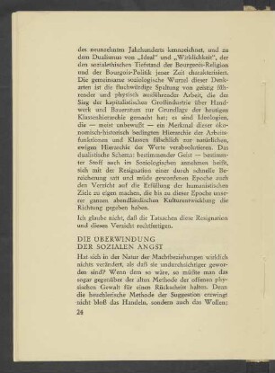 Die Überwindung der sozialen Angst