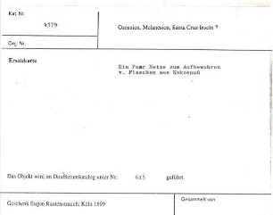 Paar Netze für Wasserflaschen