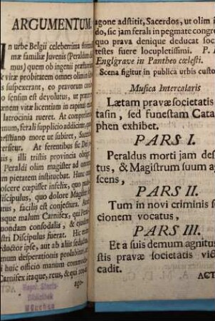 Socii : Data Ludis Partheniis, Cum Congregatio Latina Media B. V. Mariae Ab Angelo Salutatae Novum Suum Magistratum Promulgaret ...