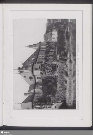 Schloß Dyck, Kreis Grevenbroich. Mittelalterliche Gründung. Jetzige Gestaltung 1656-1667. Fürsten Salm-Reifferscheid-Dyck