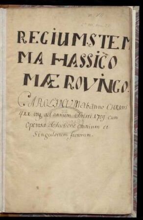 Hessisch-thüringische Annalen 411-1709