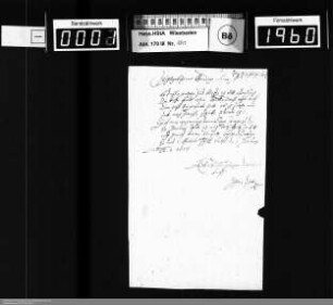 . 1658: Januar-Februar 1658