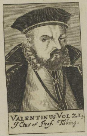Bildnis des Valentinus Volzius