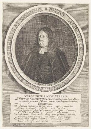 Bildnis des Petrvs Lambecivs